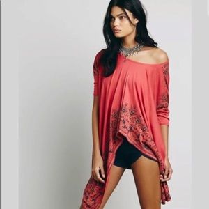 Free People Poncho Sweater Top